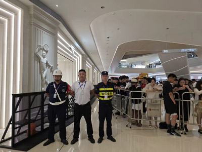 籃球明星歐文中國之行鐵保宏泰安保護衛工作